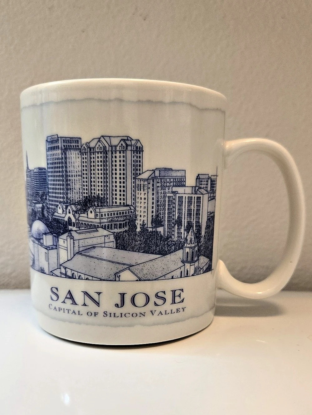 Starbucks San Jose Architecture Series Coffee Mug White & Blue